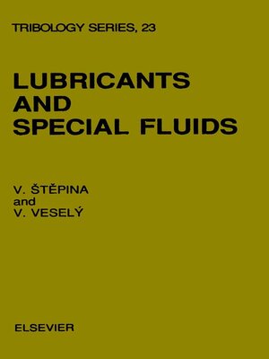 cover image of Lubricants and Special Fluids